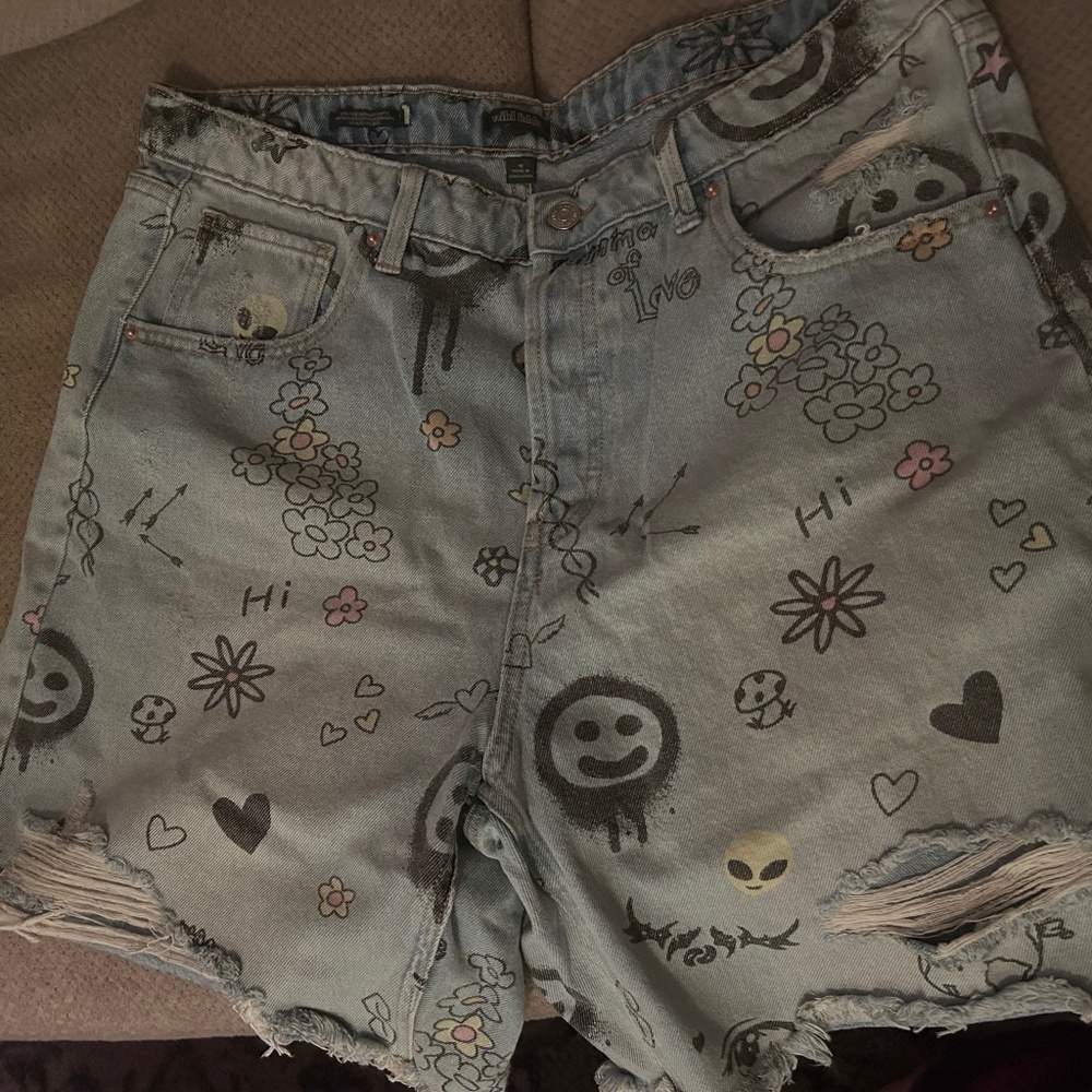 shorts wild fable artistic